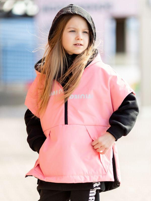 111-22o-2 Anorak vest for girls "Q"