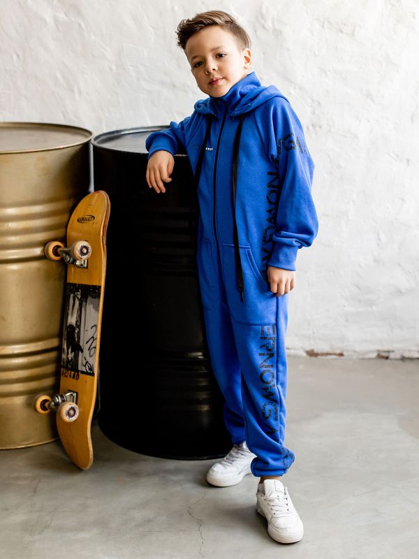 112-23f-3 Jumpsuit with removable hood ELEVEN