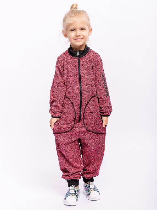 161-23z-1 Fleece overalls "Night"