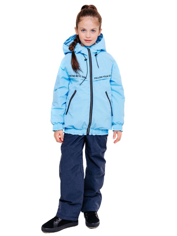 351-21v-1 Jacket (set) for girl "Lilian"