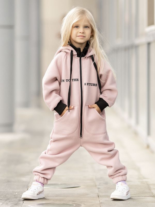 487-22v-3 Jumpsuit with removable hood "Seven"