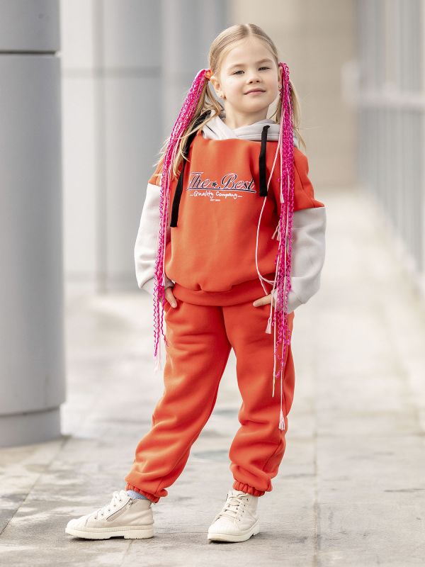 492-22v-2 Set of hoodie and trousers "College"