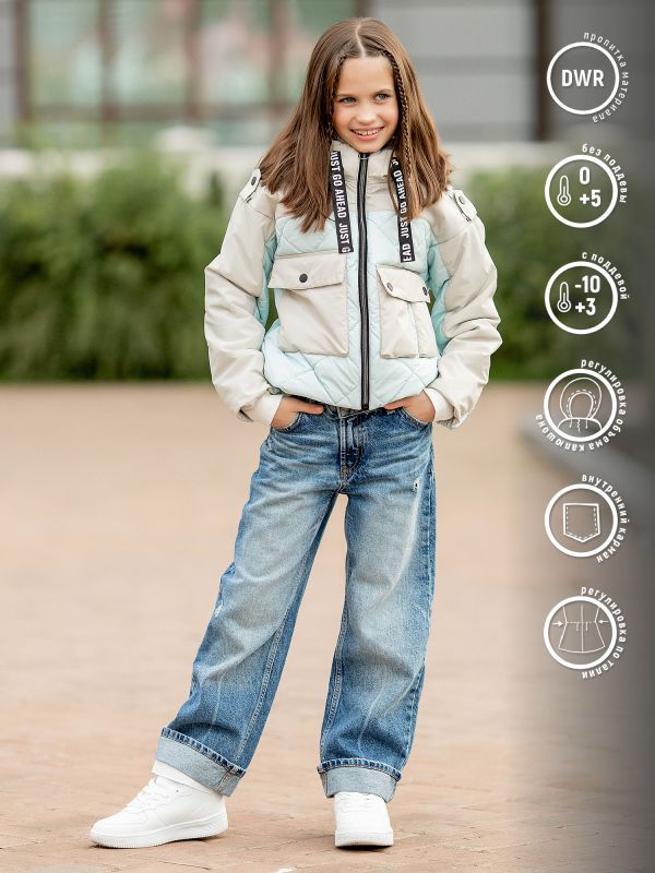 518-23v-1 Jacket for girls "Sophie"