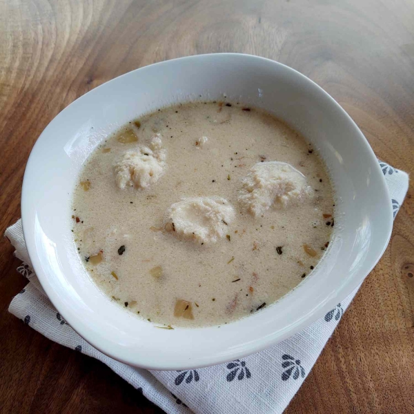 Keto Chicken and Dumplings Recipe