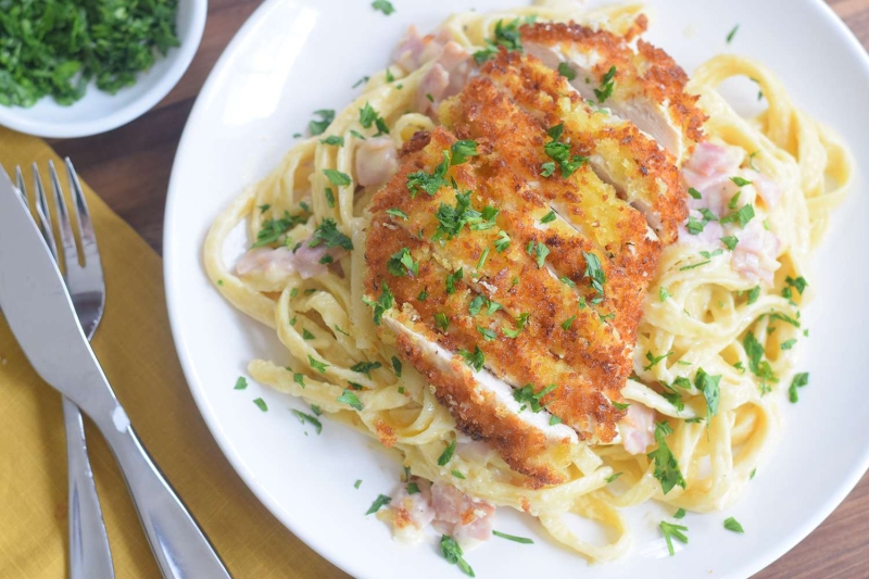 Chicken Cordon Bleu Pasta Recipe