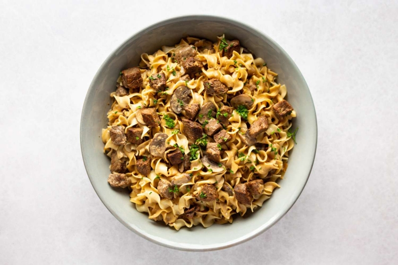 Instant Pot Beef Stroganoff