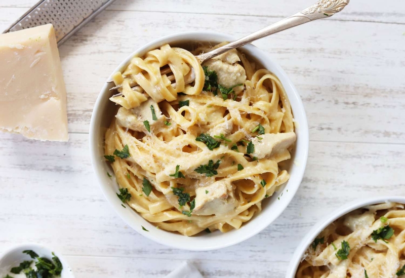 Instant Pot Chicken Alfredo