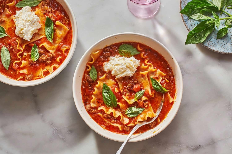 Lasagna Soup