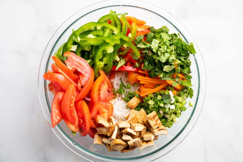 Thai Rice Noodle Salad With Chili-Lime Vinaigrette